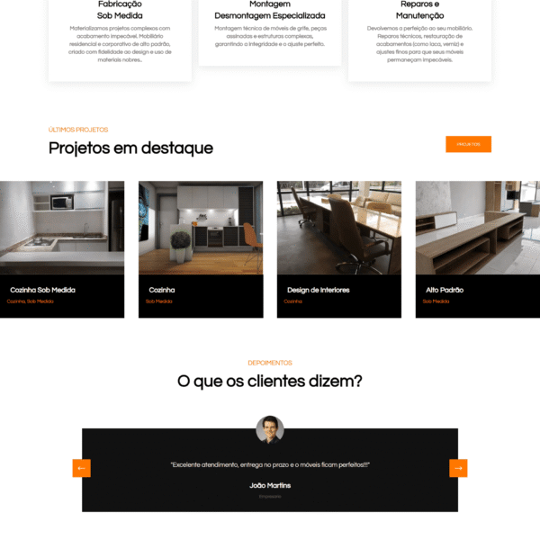 Portifolio site pronto incomparavel 600x600